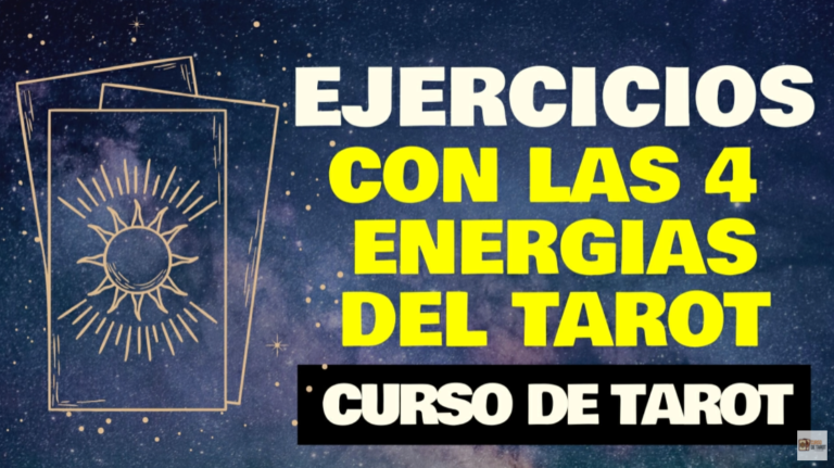 Exercises with the 4 tarot energies