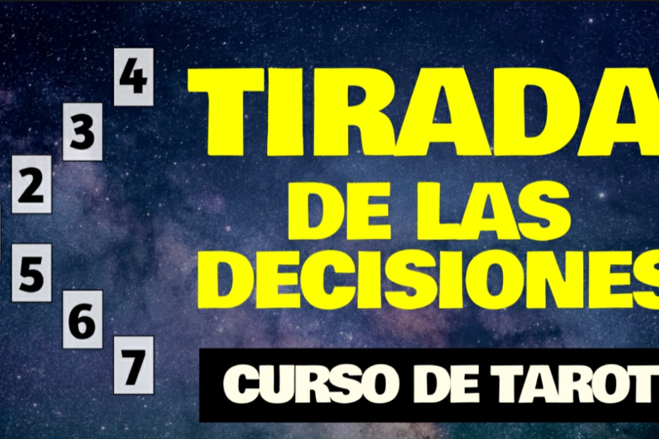 tirada de las decisiones en el tarot