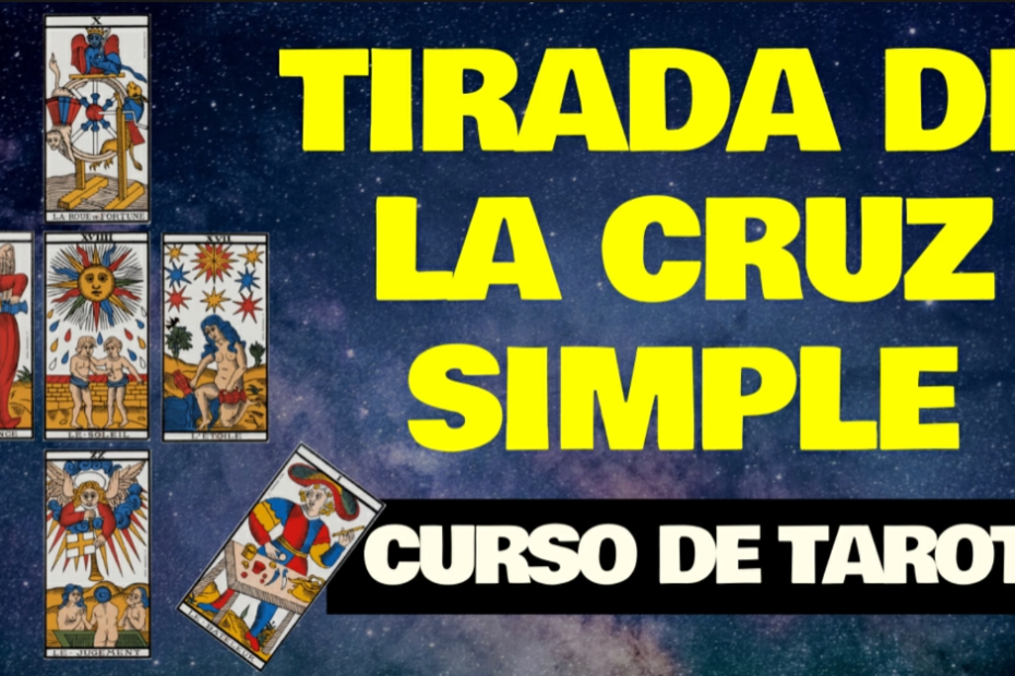 L'étalement simple croix à 6 cartes