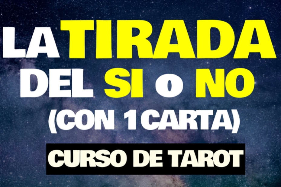 The Yes or No Spread (with 1 card) - Tarot Reading