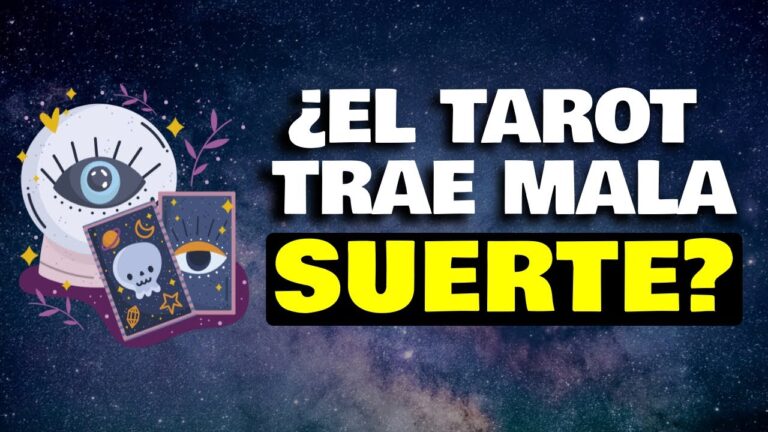 ¿El tarot trae mala suerte?